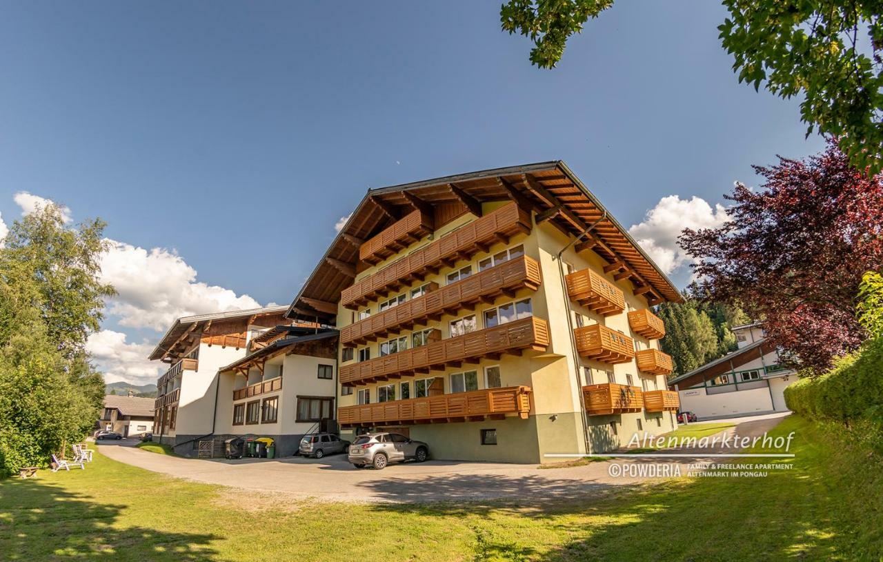 Powderia Family & Freelance Apartment In The Centre Of Ski Amade Altenmarkt im Pongau Ngoại thất bức ảnh