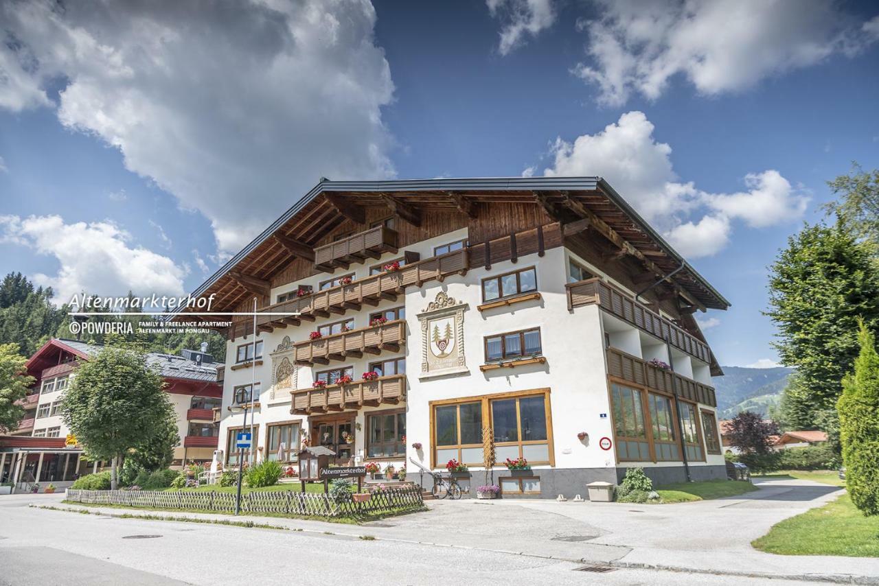 Powderia Family & Freelance Apartment In The Centre Of Ski Amade Altenmarkt im Pongau Ngoại thất bức ảnh