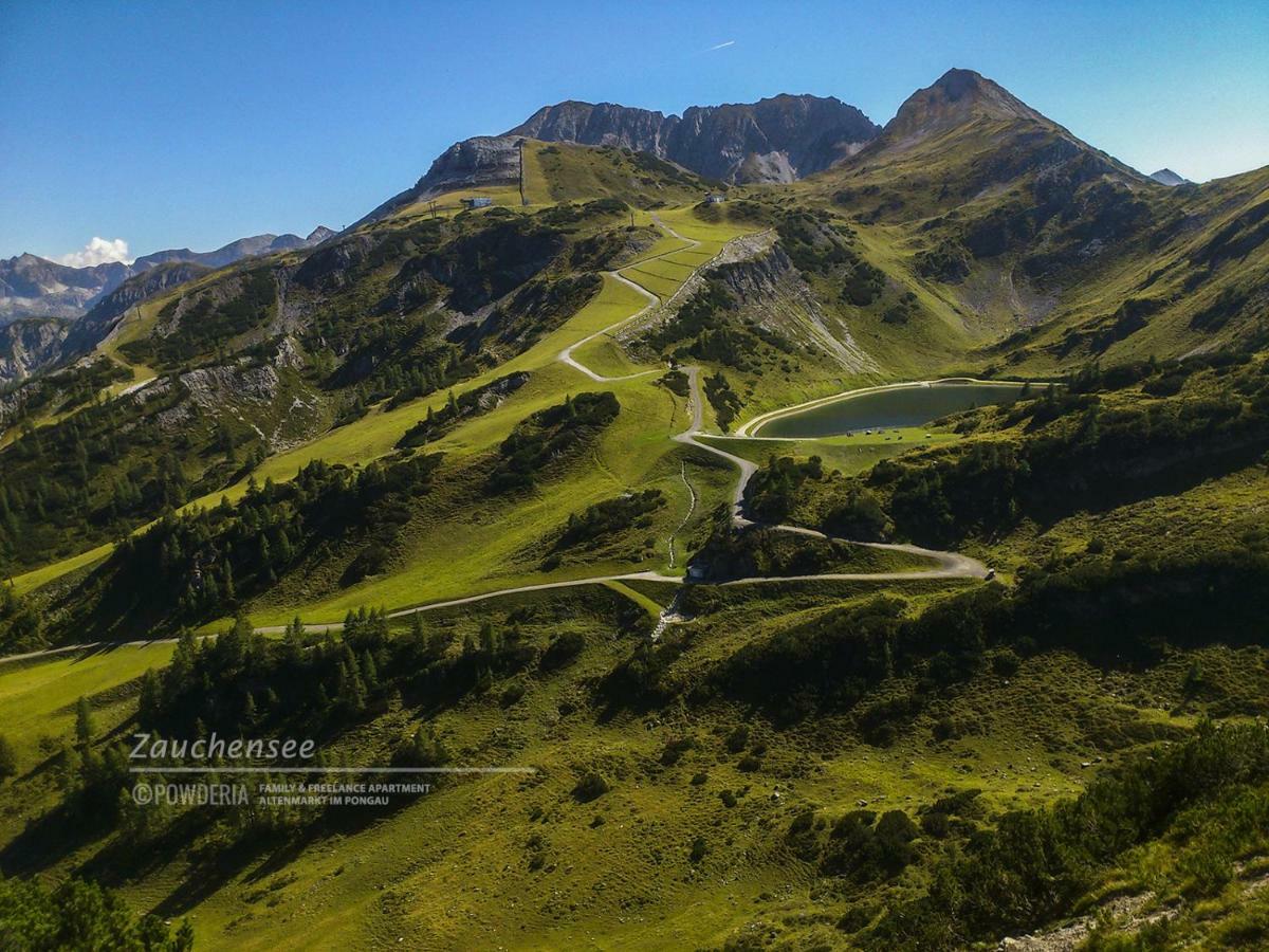Powderia Family & Freelance Apartment In The Centre Of Ski Amade Altenmarkt im Pongau Ngoại thất bức ảnh