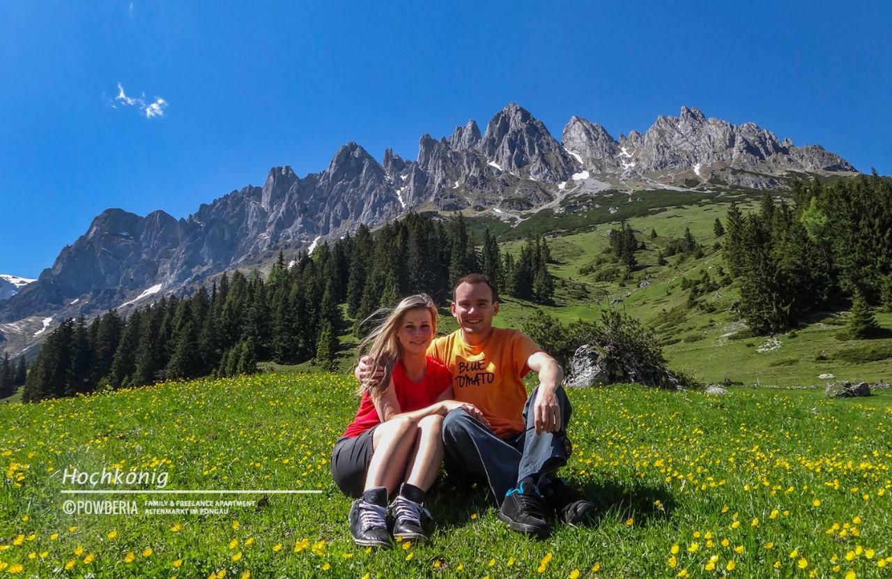 Powderia Family & Freelance Apartment In The Centre Of Ski Amade Altenmarkt im Pongau Ngoại thất bức ảnh