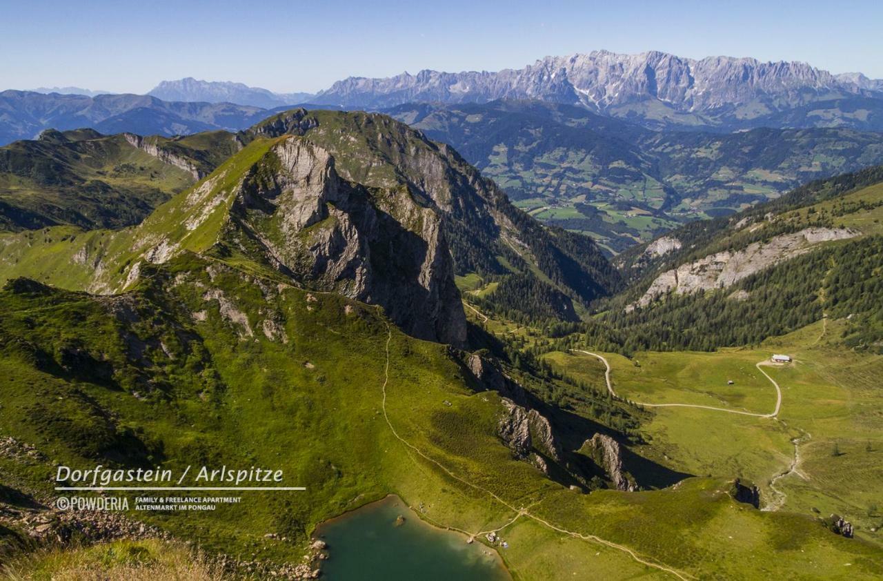 Powderia Family & Freelance Apartment In The Centre Of Ski Amade Altenmarkt im Pongau Ngoại thất bức ảnh