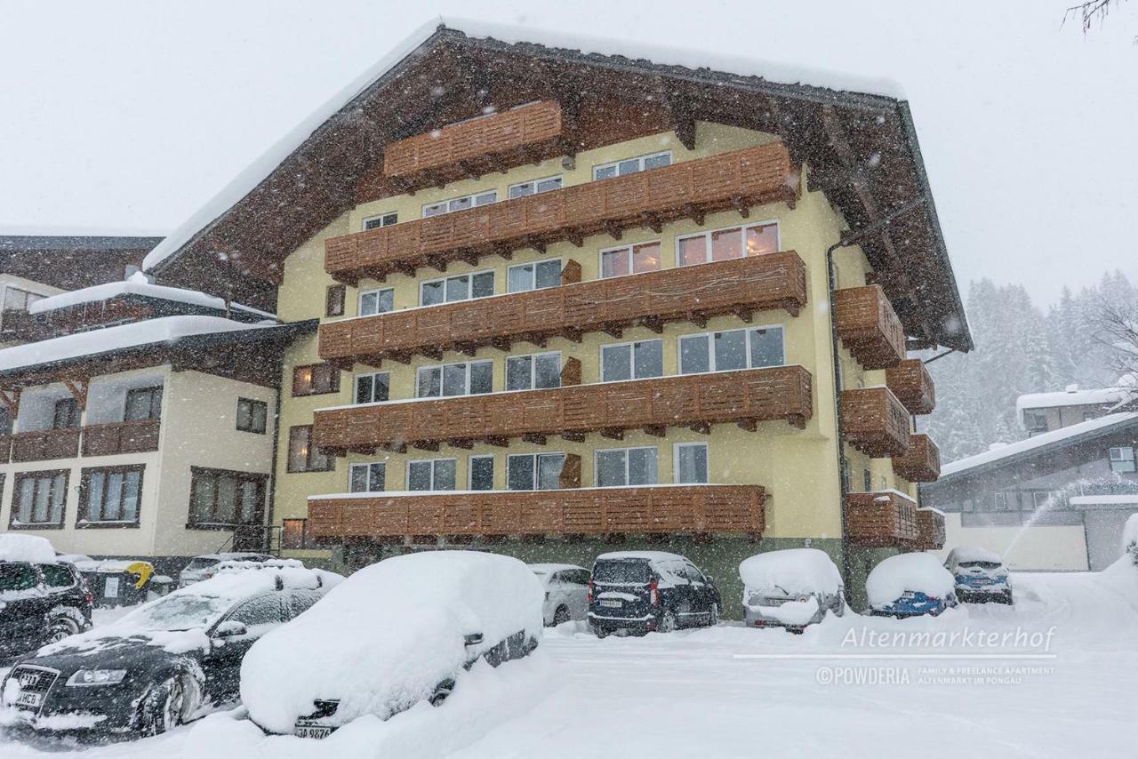 Powderia Family & Freelance Apartment In The Centre Of Ski Amade Altenmarkt im Pongau Ngoại thất bức ảnh